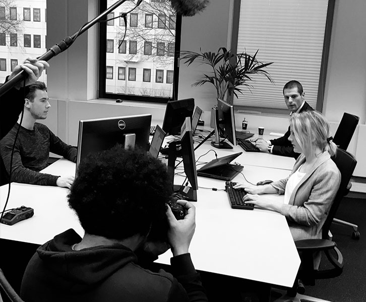 Behind the scenes opnames Steinitz 1